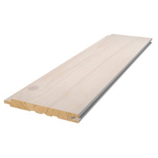 PANEL TREND SLÄT VITVAX FURU